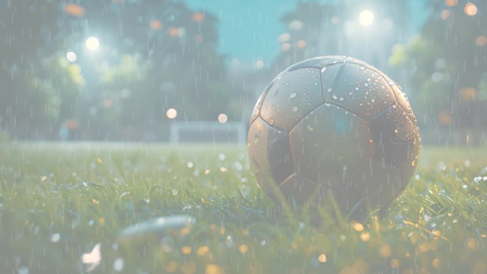 雨夜足球励志故事