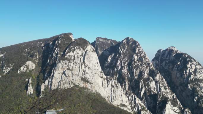 河南嵩山夕照