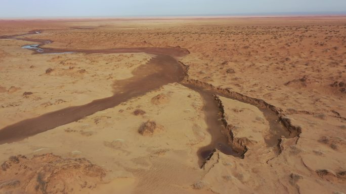 戈壁小溪 防沙治沙 水源地抗旱环境保护