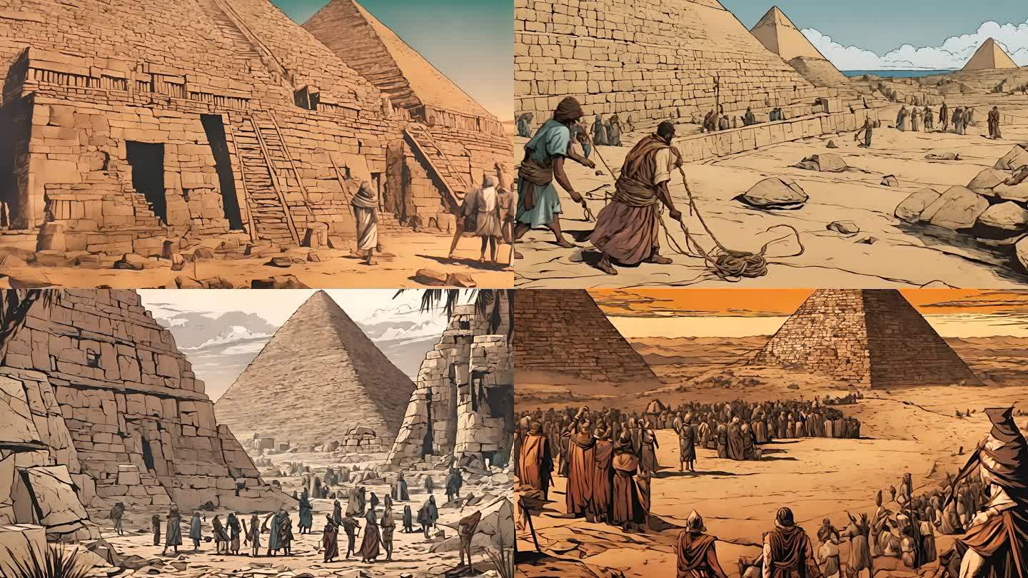古埃及 建筑金字塔