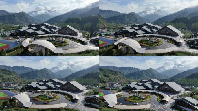 四川荥经大熊猫国家公园南入口