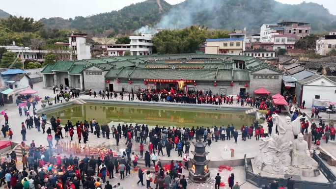 梅州兴宁刘氏总祠祭祖 兴宁刘氏宗祠