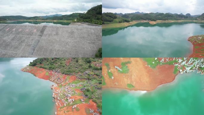 云南文山暮底河水库蓄水水库饮用水库水资源