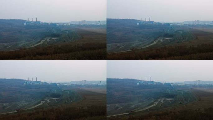 【高清8K】抚顺工业旧址航拍