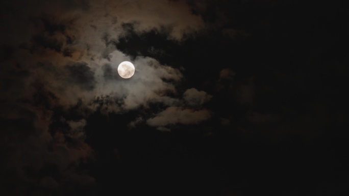 月亮皓月当空中秋月亮