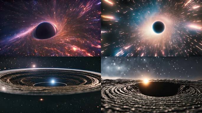宇宙黑洞星体背景星环唯美素材合集