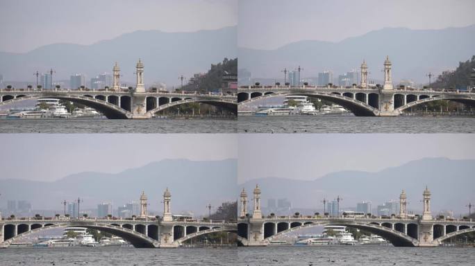 大桥桥梁车辆行驶故事情感视频素材伤感视频