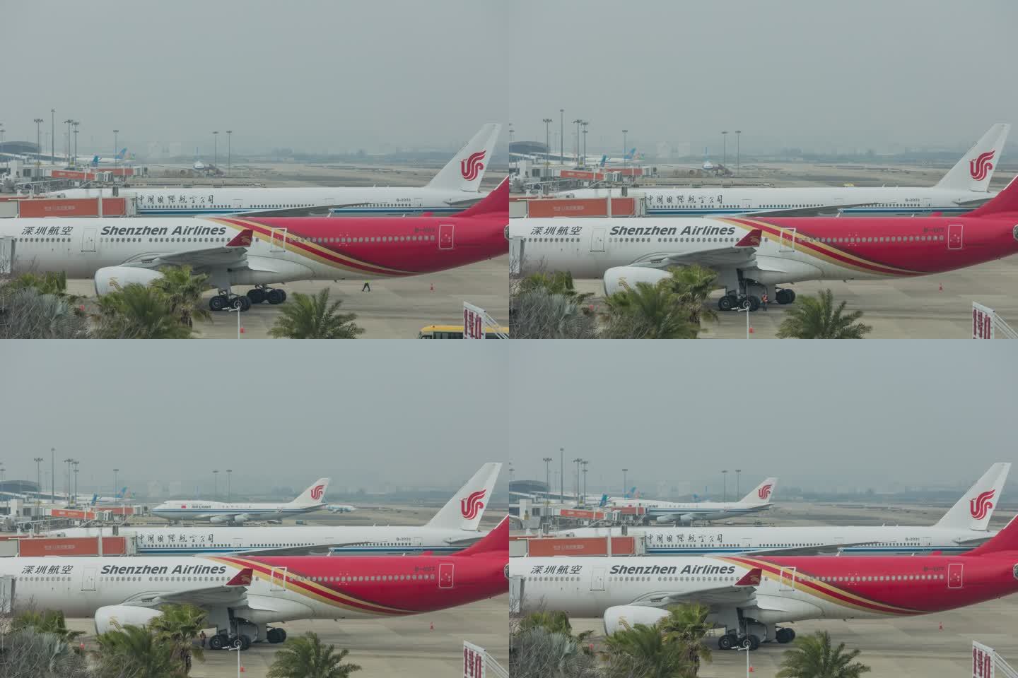 深圳航空机场动态延时摄影