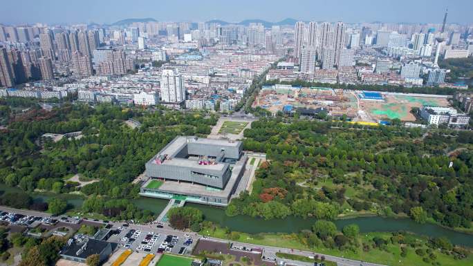 徐州城市日出日落云龙湖自然风光建筑风景