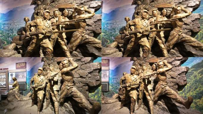 4k战士雕塑