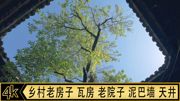 乡村老房子 瓦房 老院子 泥巴墙 天井1