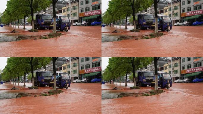 雨天内涝洪水排涝