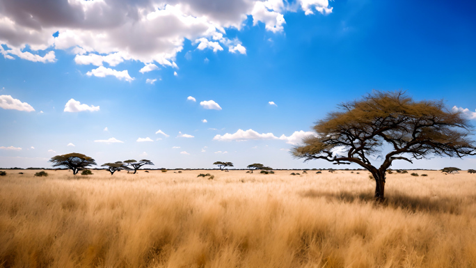 非洲大草原自然和谐