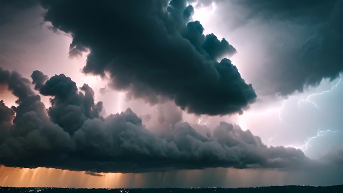 雨季雷电天气