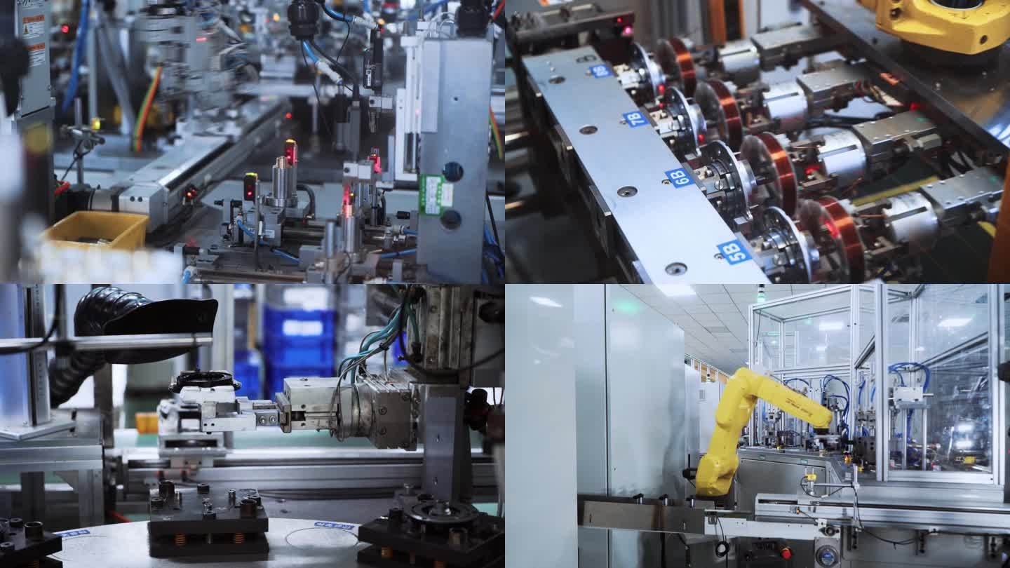 精密机械生产机器自动化制造