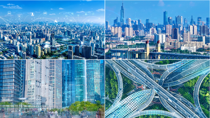 中国城市高端科技特效视频合集