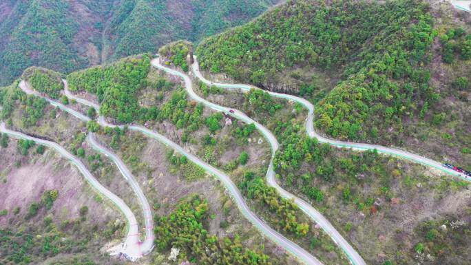 皖南川藏线盘山公路川藏线泾县皖南山区公路