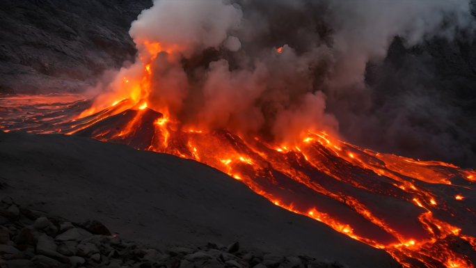 火山喷发