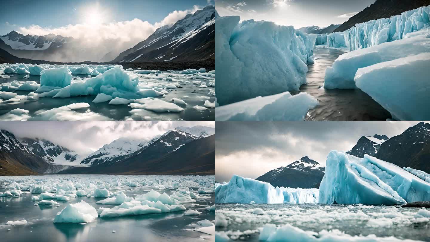 冰川融化全球变暖气候变化