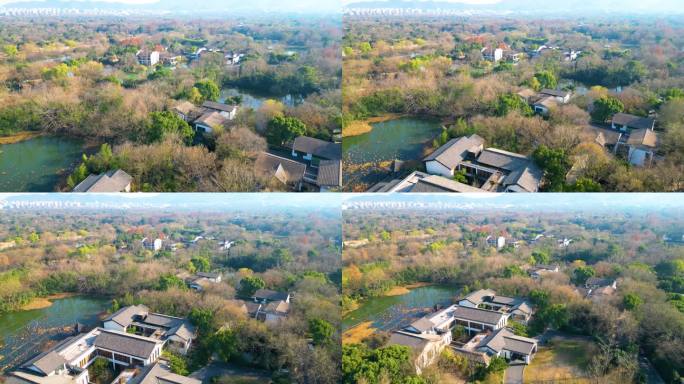 杭州西湖区西溪湿地风景视频素材
