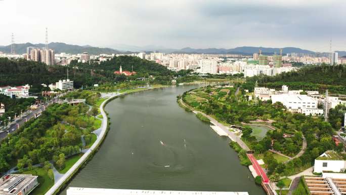 深圳宝安茅洲河洋涌河