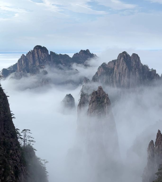 黄山 云海 瑶台 延时 西海 奇松怪石