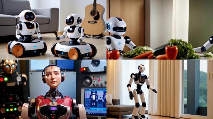 未来生活家居小机器人