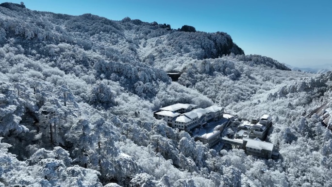 黄山绝美雪景