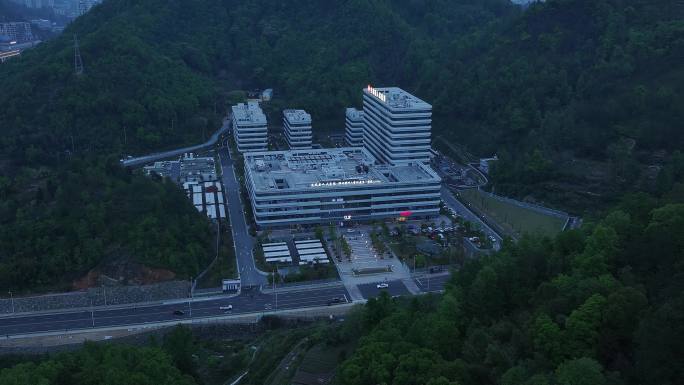 文成县人民医院 夜景