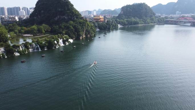 柳州柳江广西城市环境环保绿色水文生态船舶