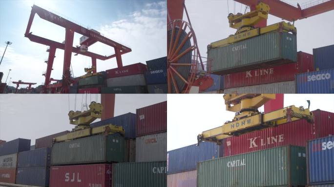中哈物流 货场货箱集装箱运输装卸C044