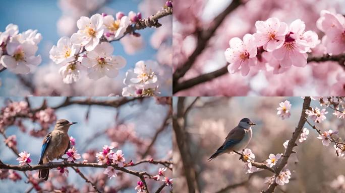 05鸟站在梅花上