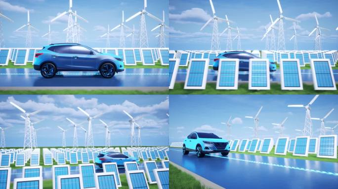 科技新能源汽车-风力光伏发电