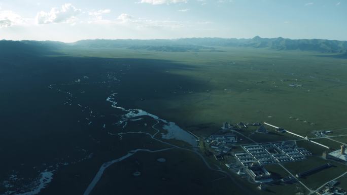 甘肃张掖黄河湿地公园黄河湿地玛曲湿地