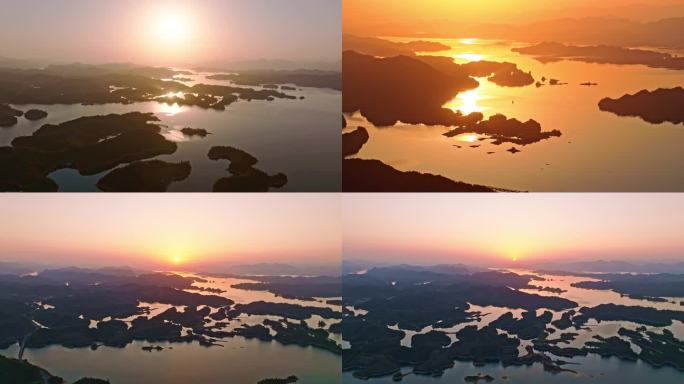 千岛湖日出日落
