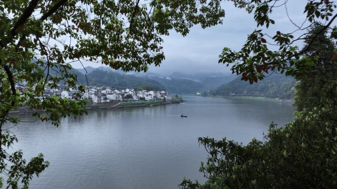 新安江 山水画廊 歙县 水墨徽州