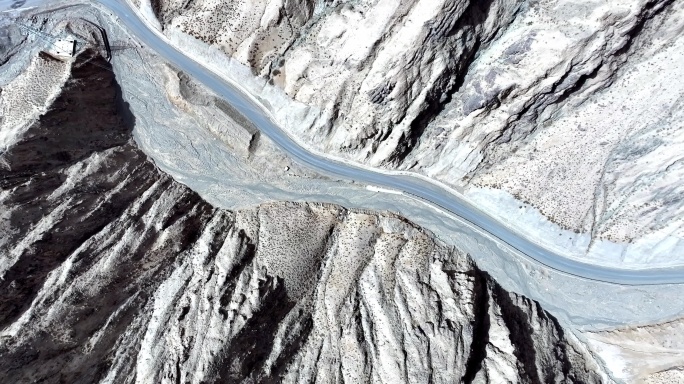 帕米尔高原千年古道塔莎古道山脉峡谷戈壁滩