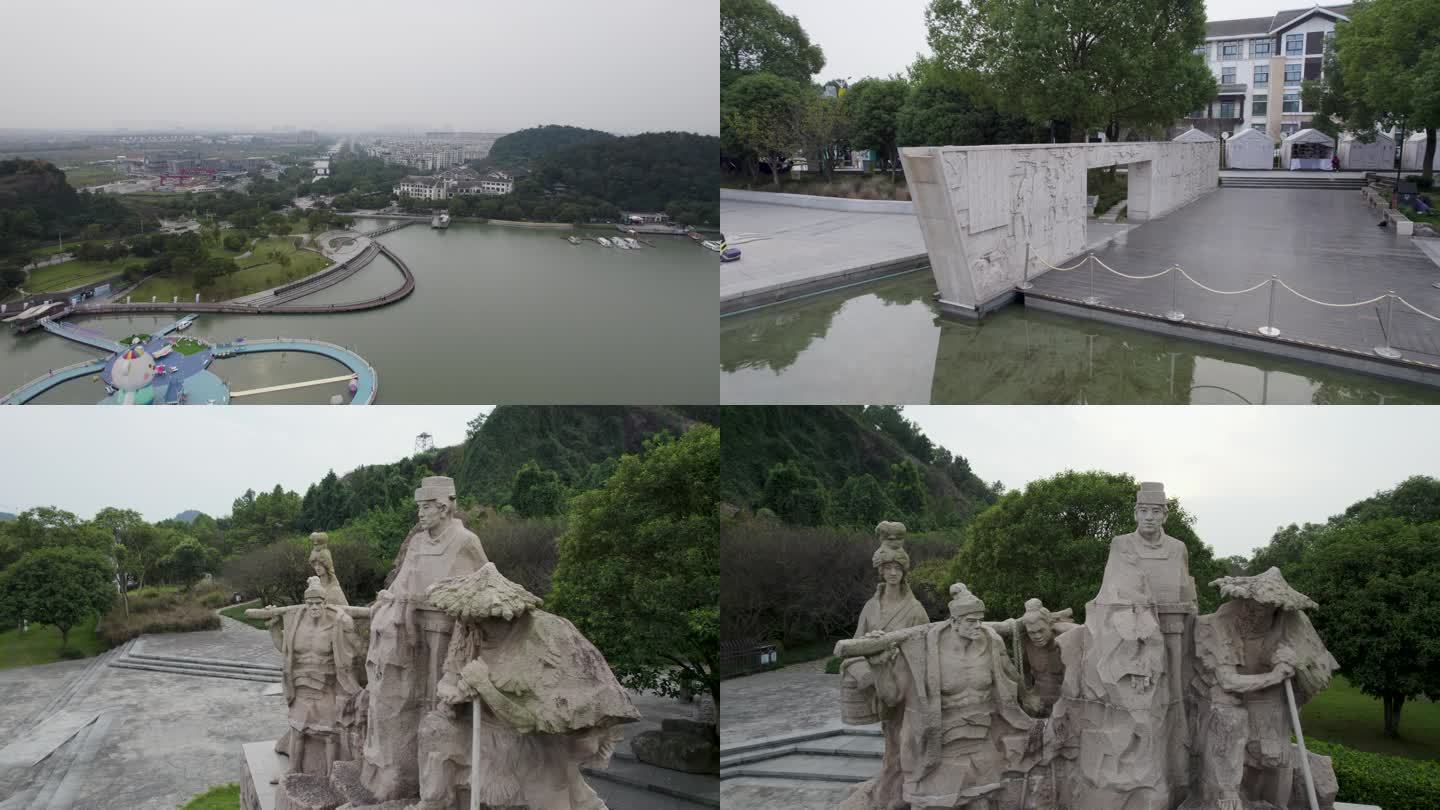 东钱湖   王安石雕像