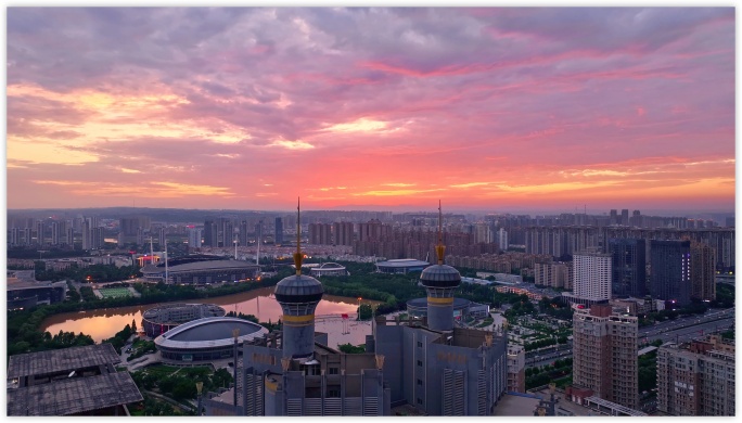 洛阳城市建筑建设航拍合集