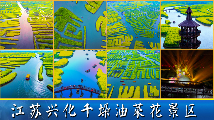 兴化市千垛油菜花风光宣传片