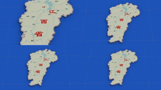 江西省地图一览