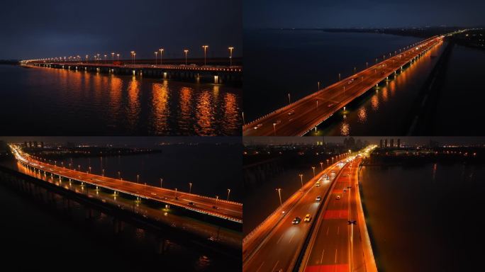 阳澄湖大桥夜景