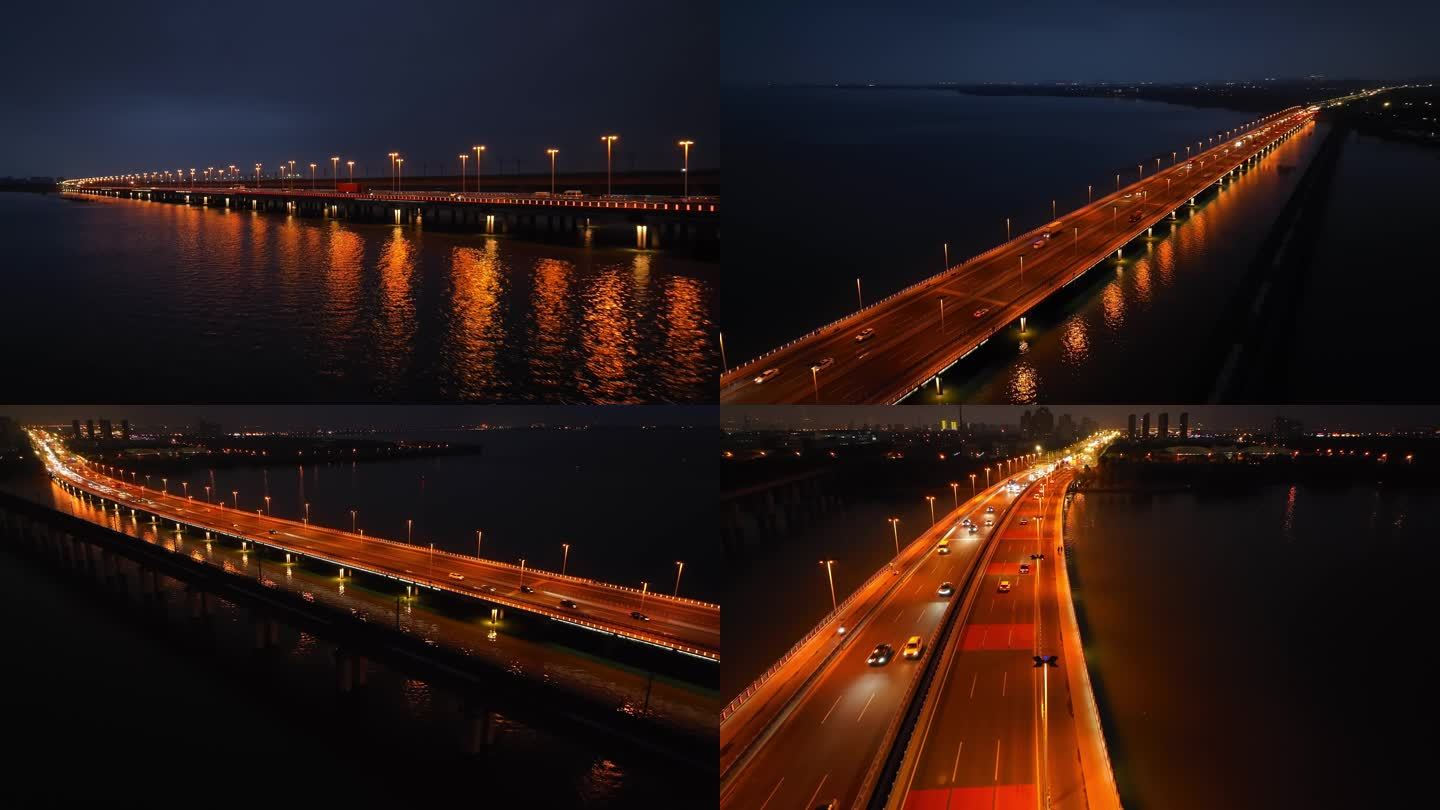 阳澄湖大桥夜景