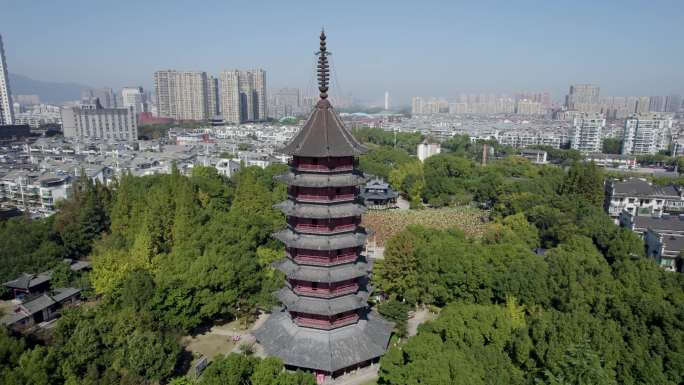 飞英公园飞英塔 湖州 湖州地标 湖州风景