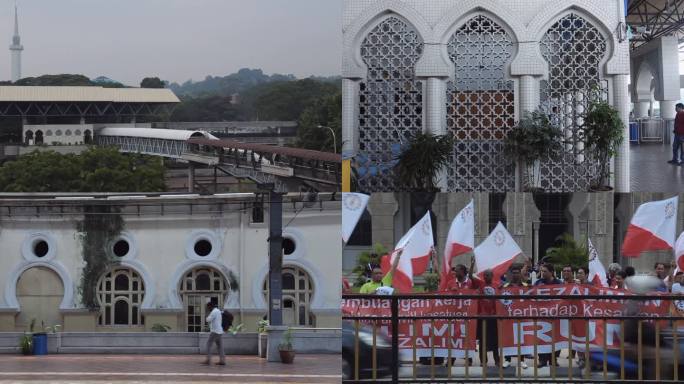 马来西亚吉隆坡城铁与旧火车站