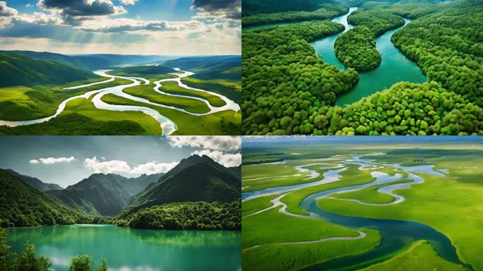 【大合集】绿水青山绿色发展生态保护大自然