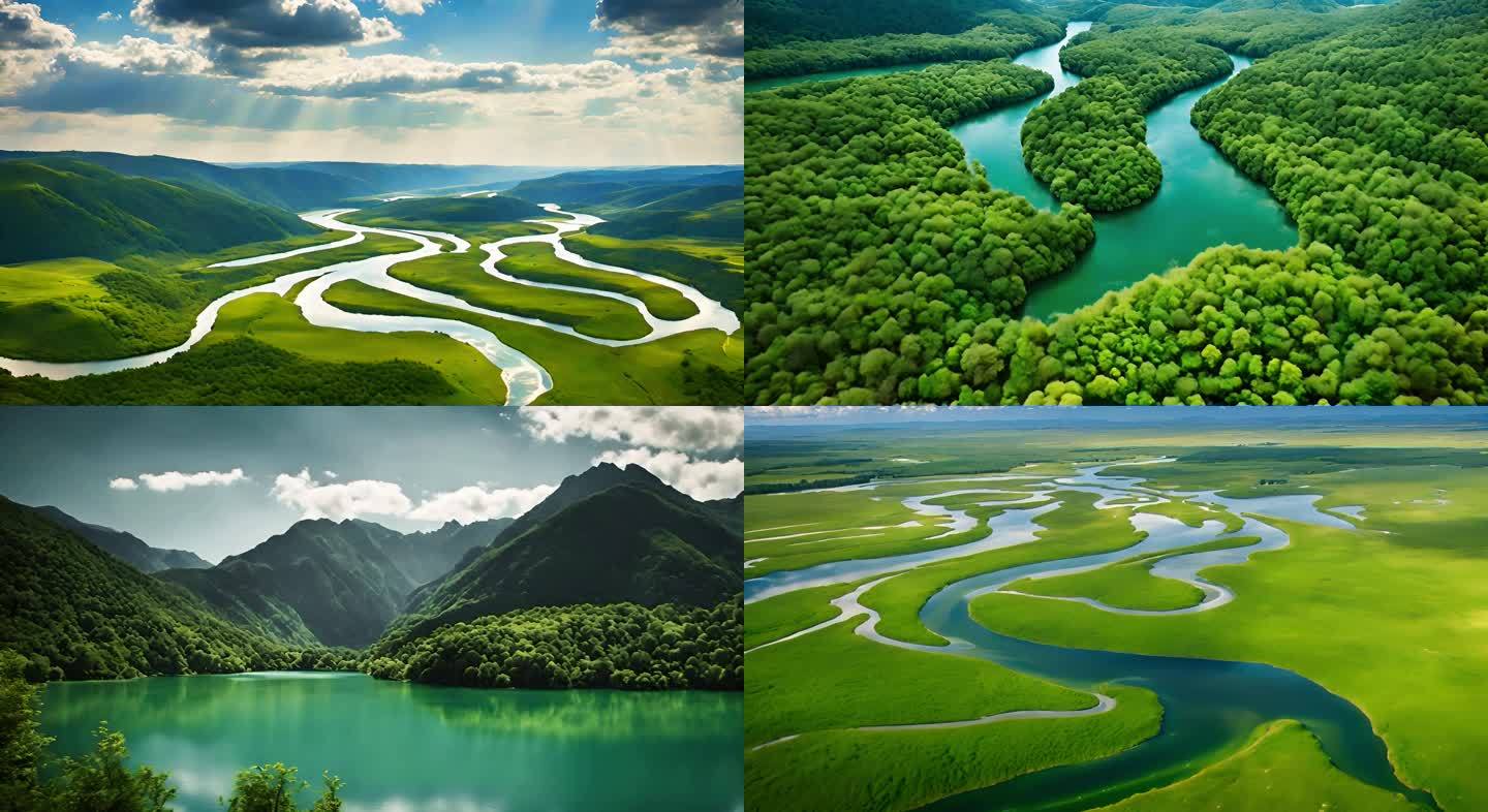 【大合集】绿水青山绿色发展生态保护大自然