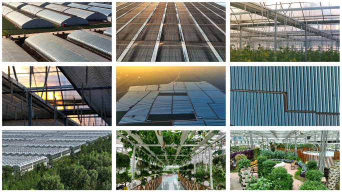 智慧农业蔬菜大棚合集现代农业大棚