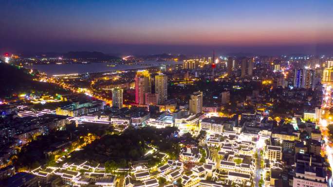 徐州航拍 城市夜景