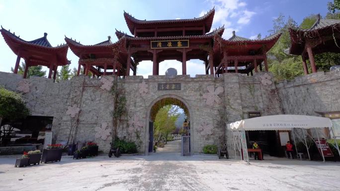 武汉黄陂清凉寨大门